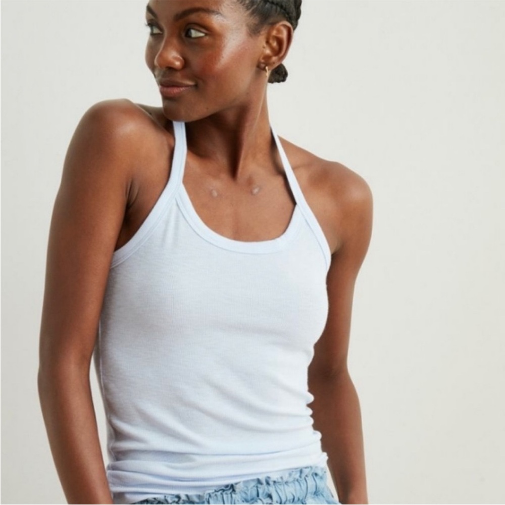 Aerie Ribbed Halter Top